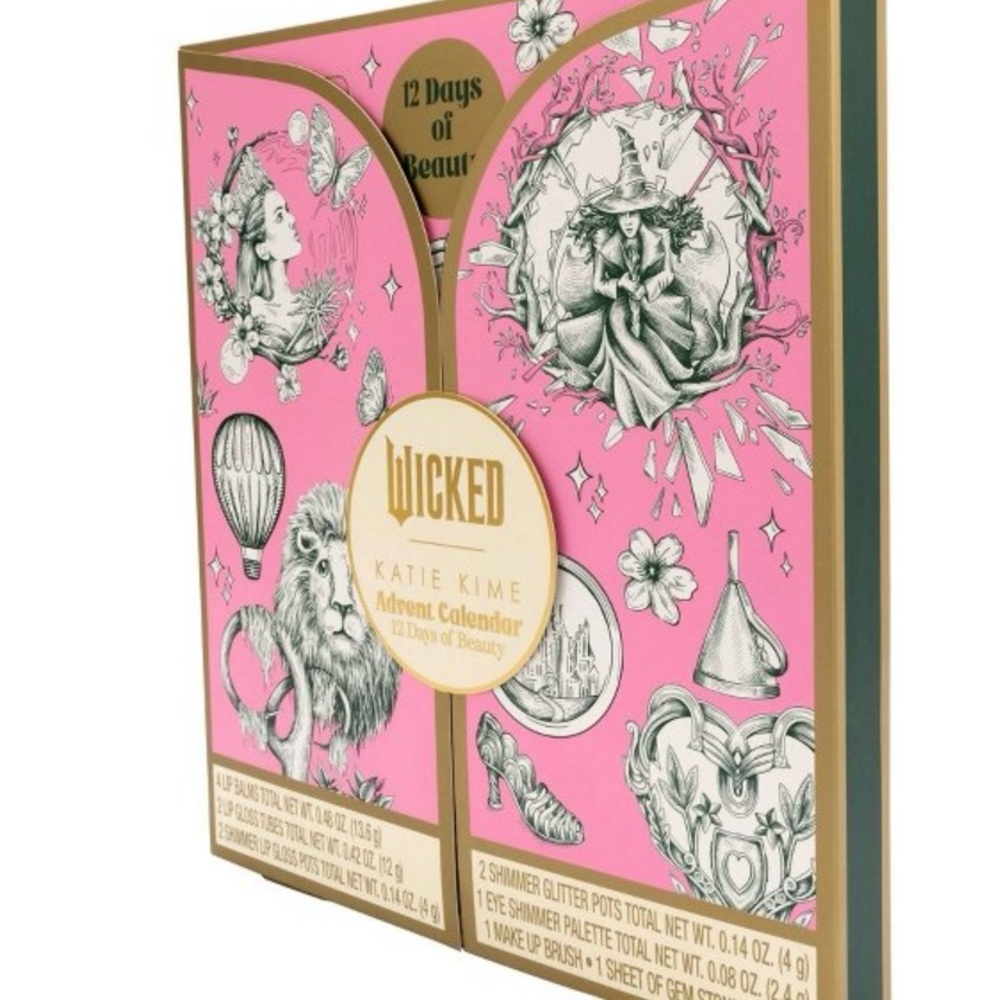 Wicked x Katie Kime 12 Days of Beauty Advent Calendar NWT Gift Set - Picture 9 of 9